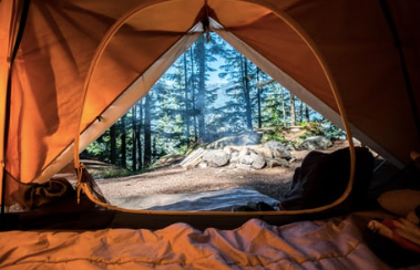 rent tent and sleeping bags Sleeping Bag-Eureka, Rent for $15 per day