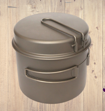 Load image into Gallery viewer, TOAKS Titanium Backpacking Pot &amp; Pan, Rent for $3 per day.